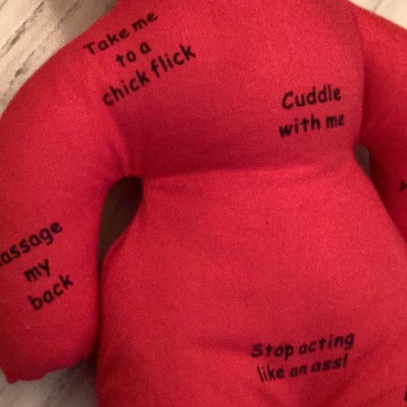 Bad Boyfriend Voodoo Doll with 25 desirable boyfriend qualities and 10 pearl - Picture 8 of 10